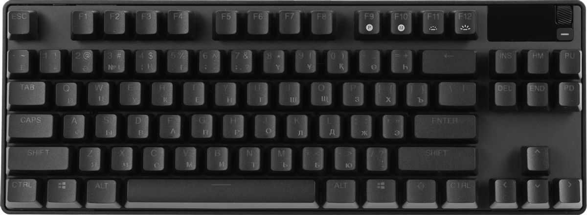 Клавиатура SteelSeries Apex Pro TKL Wireless (2023),  USB, c подставкой для запястий, черный Нанесена русская раскладка [64865]